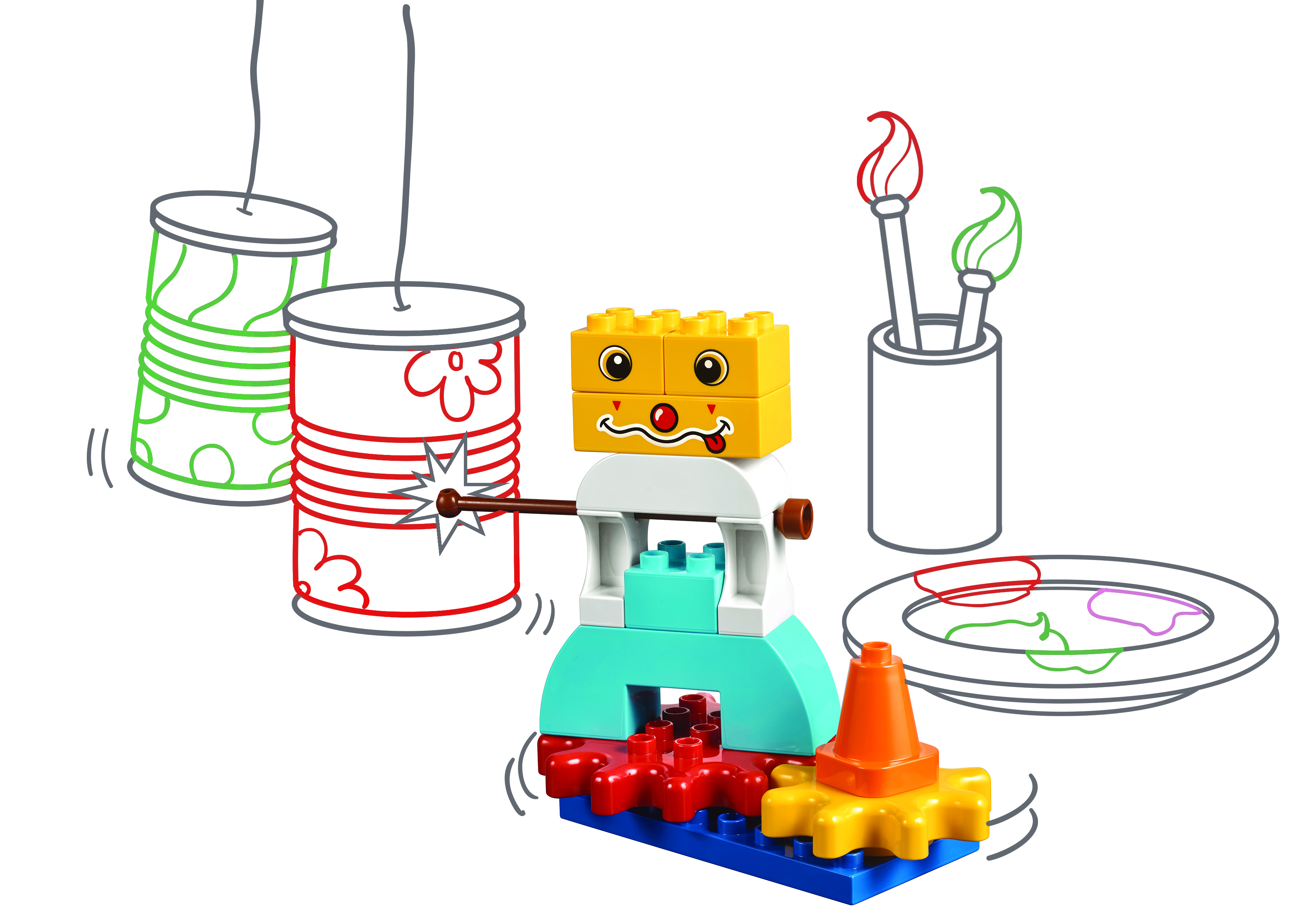 Helping Robot Preschool Lesson | Maker With STEAM Park | LEGO Education
